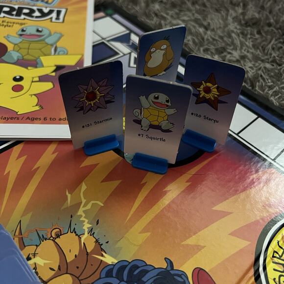 Pokemon Vintage 2000 Sorry Board Game Toy Gotta Catch Em All! Pikachu Pika - Picture 6 of 16